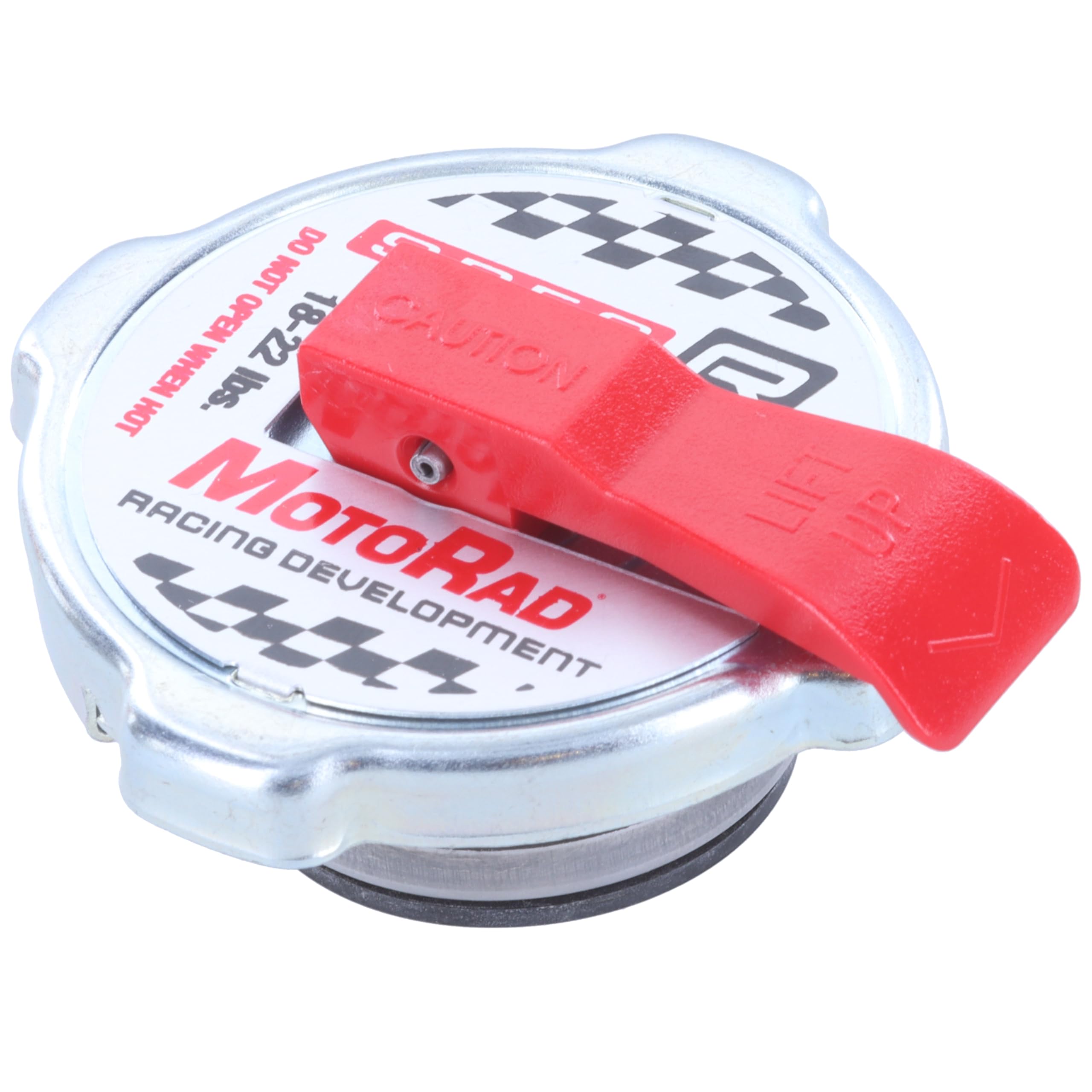 2001-2007 Dodge Dakota, MotoRad MRD509 Spec-R Safety Lever Racing Radiator Cap - Image 3