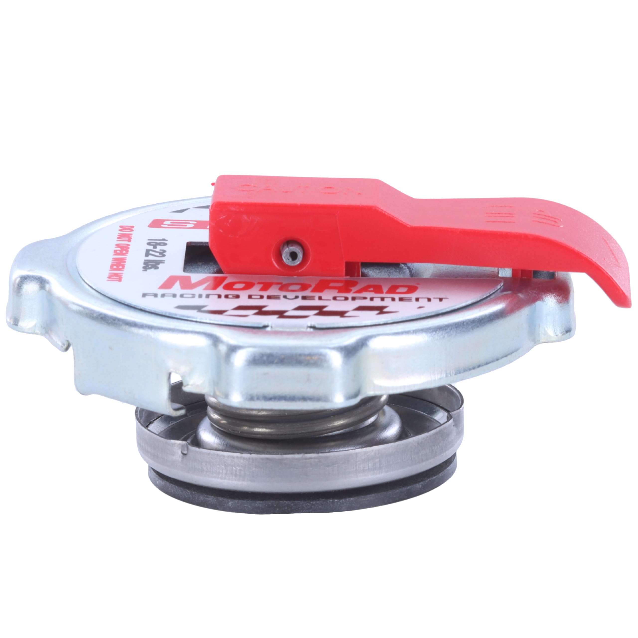 2001-2007 Dodge Dakota, MotoRad MRD509 Spec-R Safety Lever Racing Radiator Cap - Image 4