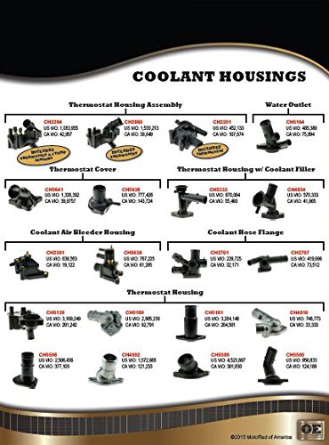 MotoRad 623-189 Integrated Housing Thermostat - Mercedes-Benz Sprinter 2500 (10-21) Sprinter 3500 (10-22) Sprinter 3500XD (19-22) E350 (11-13), Freightliner Sprinter 2500 (10-21) Sprinter 3500 (10-21) - Image 6